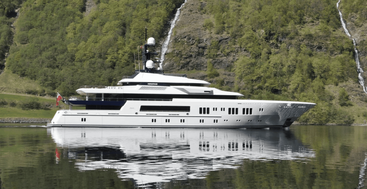 hermitage yacht