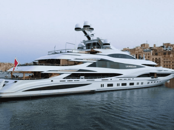 lionheart private yacht