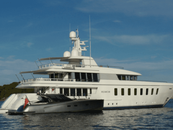 The Netherlands: Feadship Royal Van Lent Shipyard Launches F45