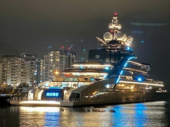 millionaire on yacht