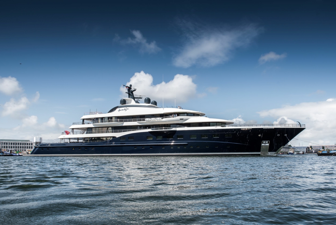 HERE COMES THE SUN 83m Super Yacht by Amels – The Billionaires Club – Yacht